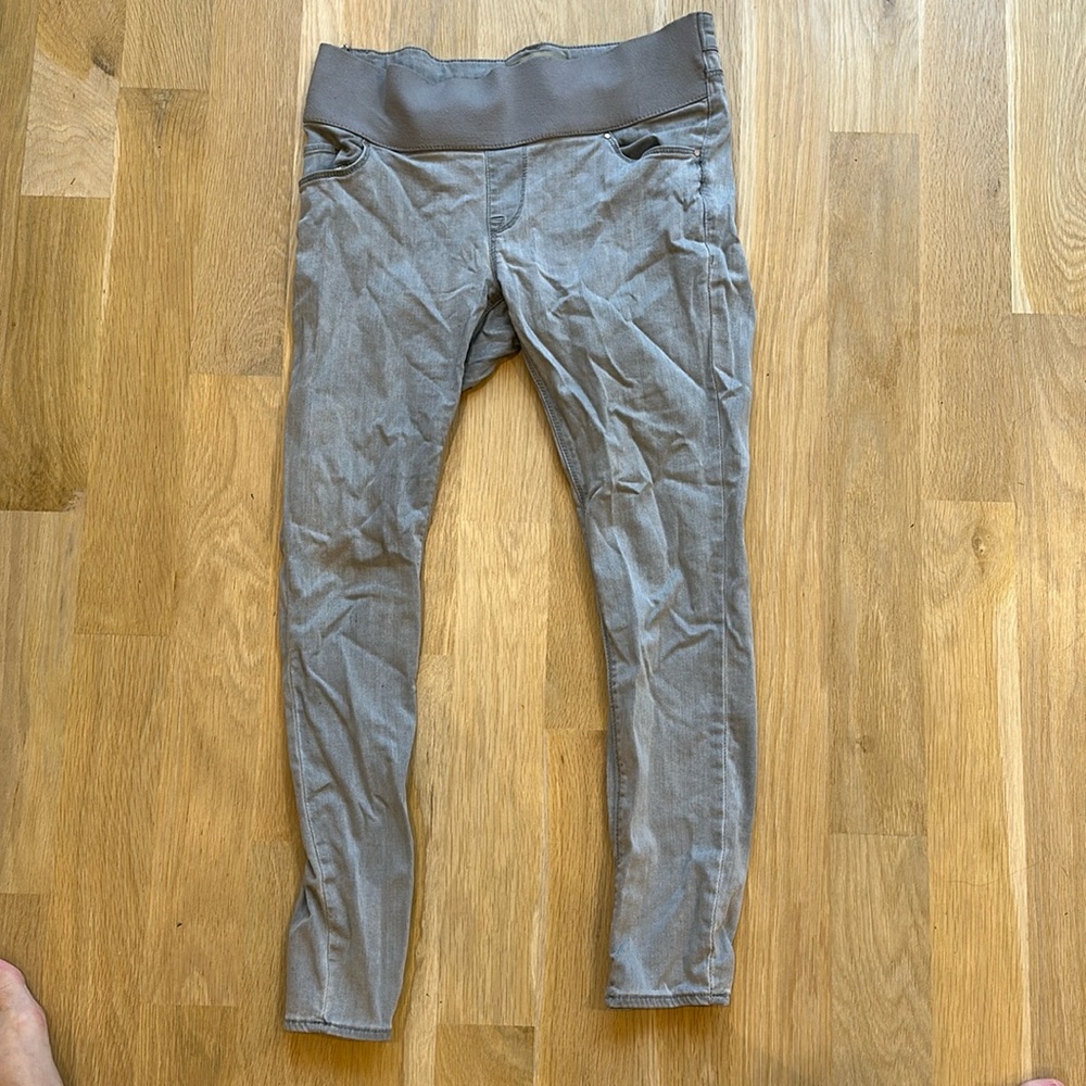 Top Shop Gray Maternity Jeans